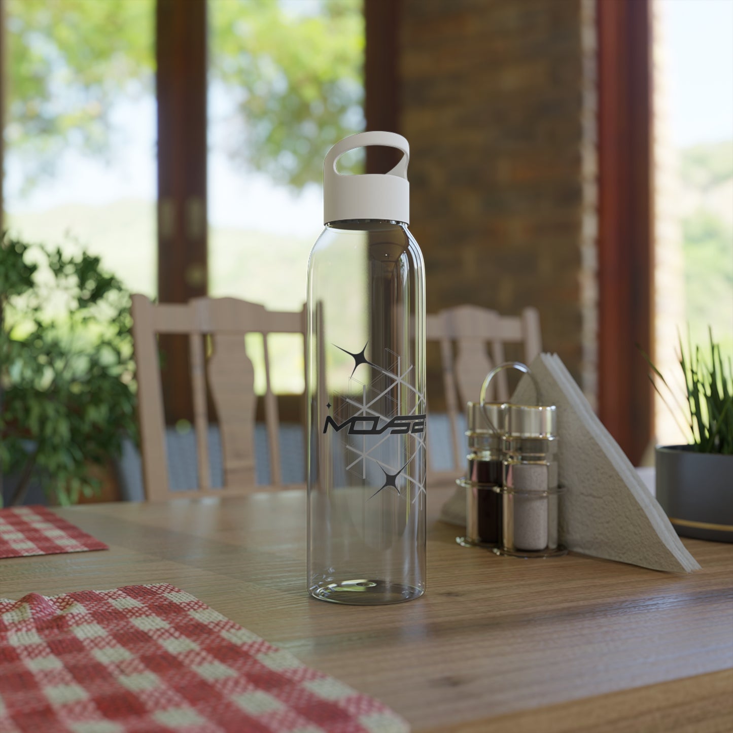 Movsar Clear Water Bottle