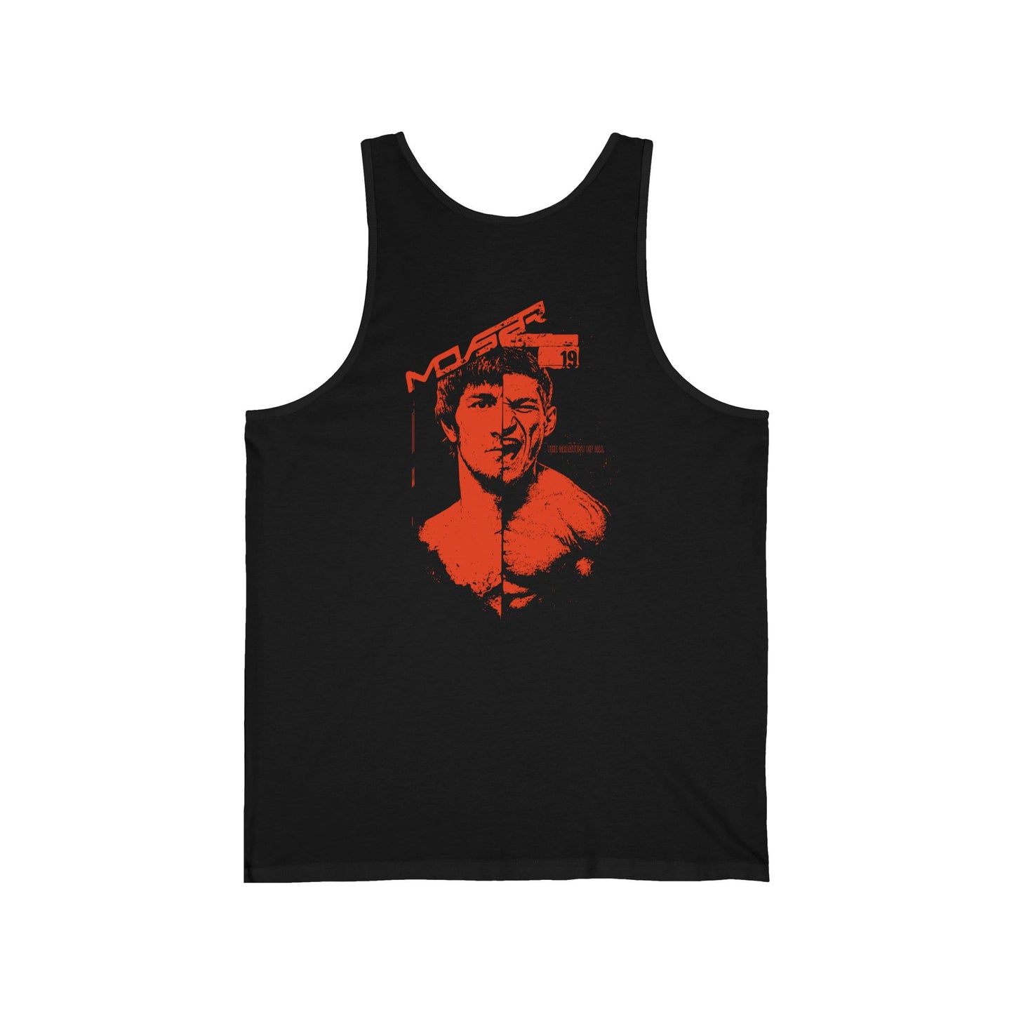 Movsar Unisex Graphic Tank Top (backprint)