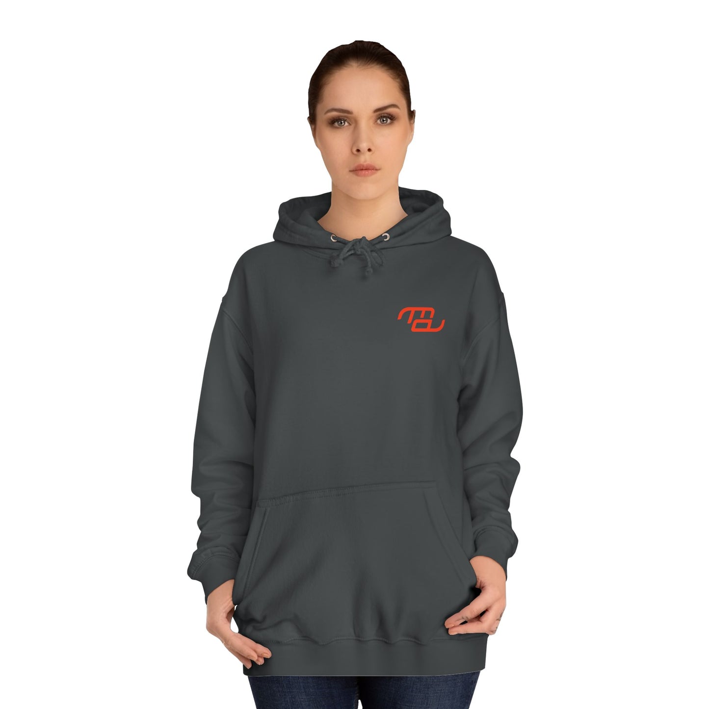 Movsar fighting College Hoodie (back print)