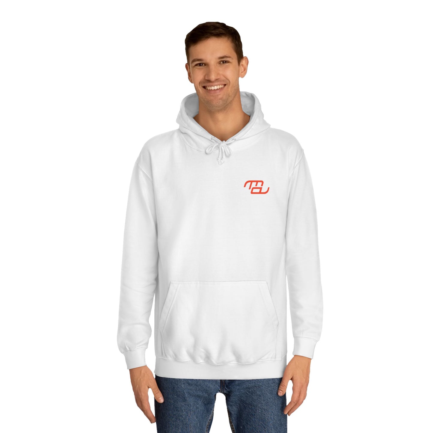 Movsar fighting College Hoodie (back print)