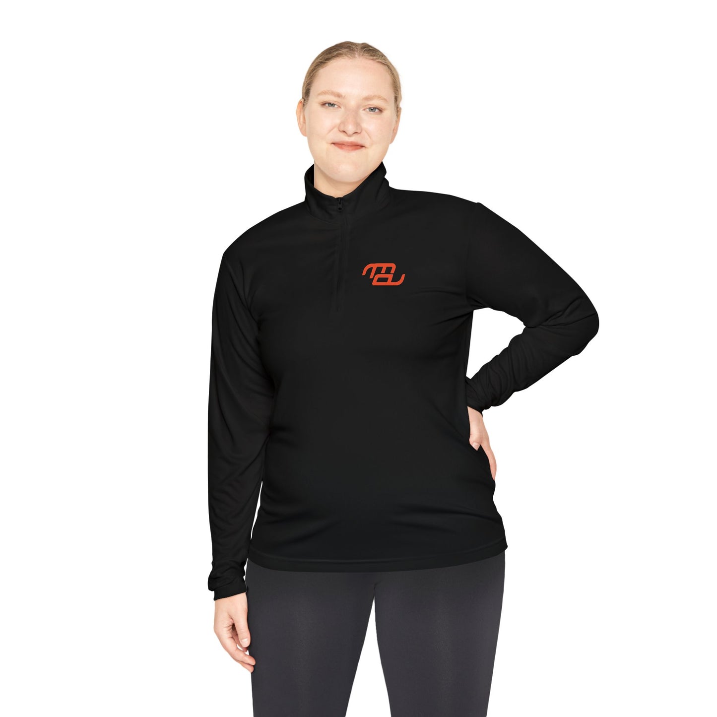MOVSAR - Unisex Zip Pullover (front & back print)